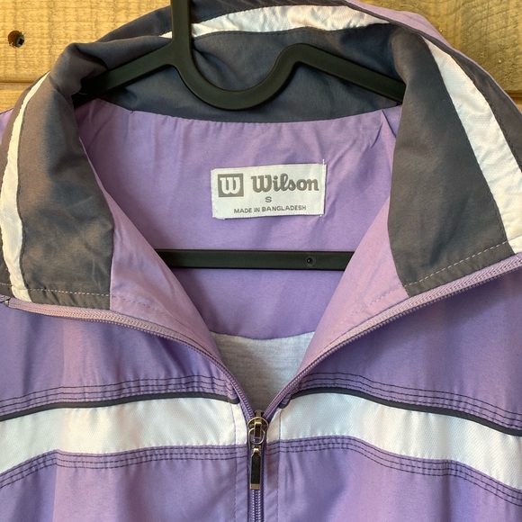 Vintage Wilson Women’s spring jacket purple small - Picture 2 of 5